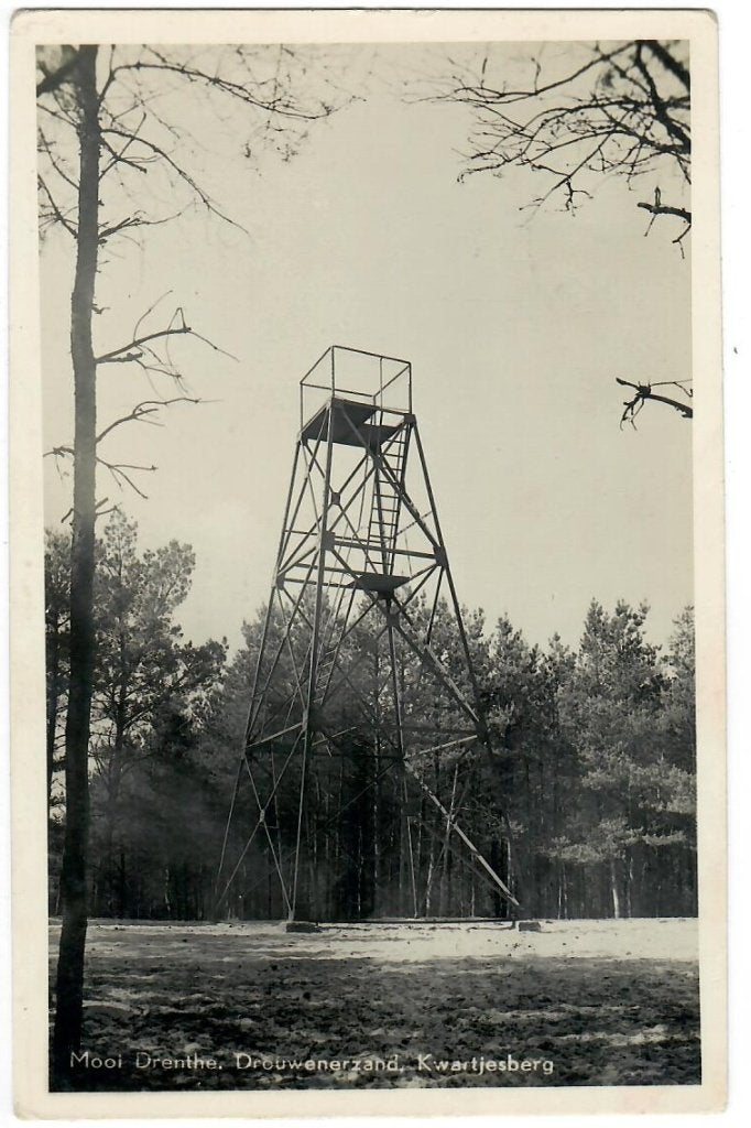Drouwenerzand - Kwartjesberg, Verzenden, 1940 tot 1960, Gelopen, Drenthe