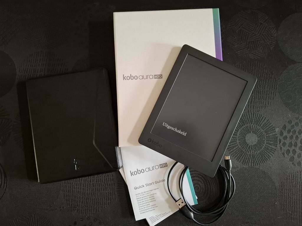 Kobo Aura H2O editie 2 e-reader - Zo goed als nieuw, Computers en Software, E-readers, Ophalen, Wi-Fi, 8 GB, Kobo