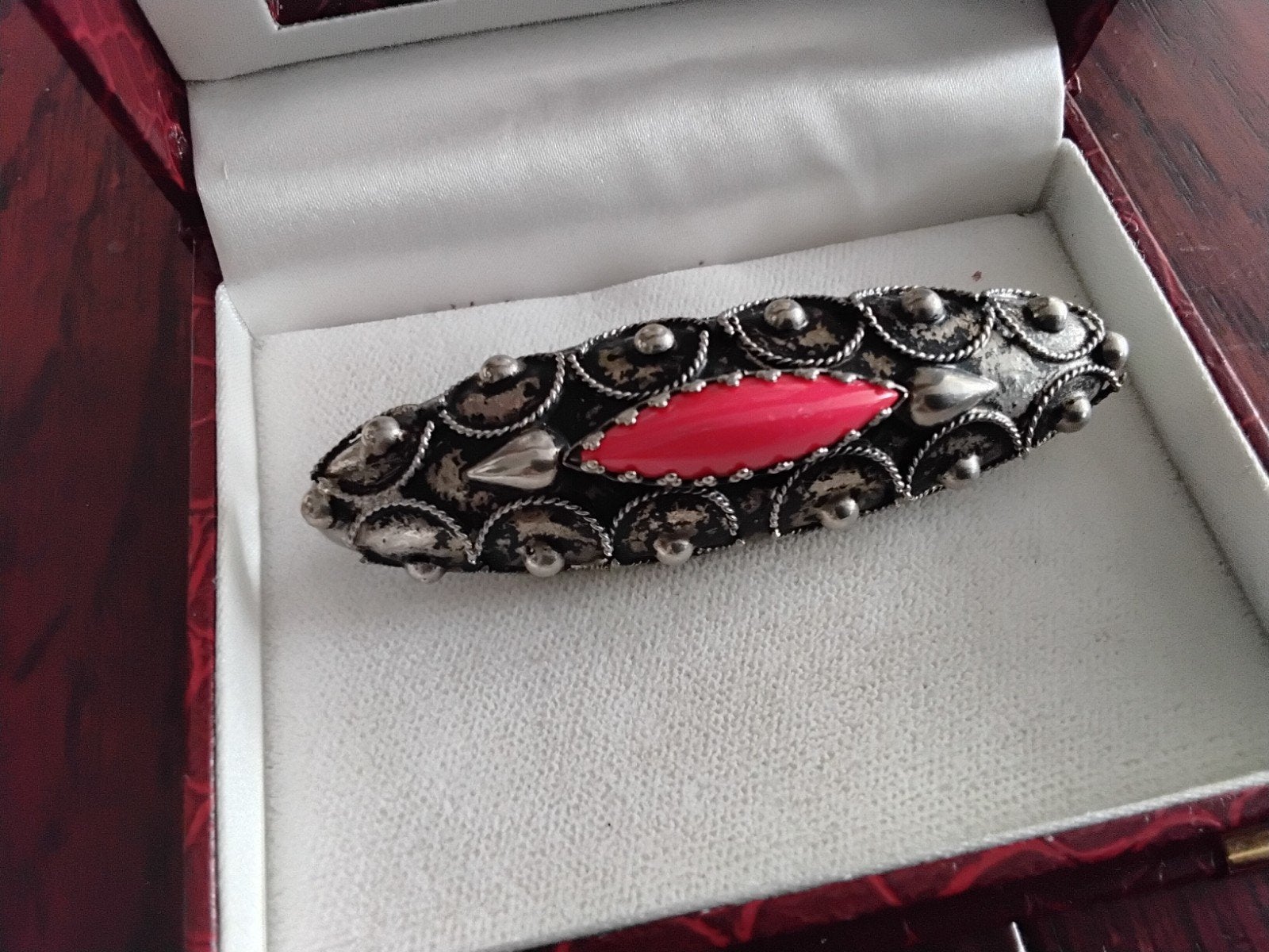 Mooie oude broche, Ophalen of Verzenden, Zo goed als nieuw, Goud, Overige materialen