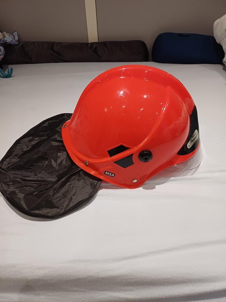 Stoere brandweerhelm voor kind - als nieuw, Ophalen of Verzenden, Zo goed als nieuw, Jongen of Meisje