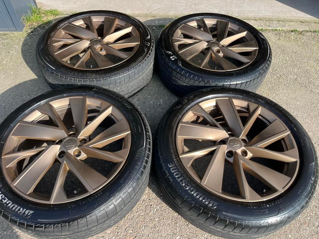 20” originele Skoda Enyaq zomer velgen 5x112 | ZGAN, Auto-onderdelen, Banden en Velgen, Ophalen, Gebruikt, Banden en Velgen, 235 mm