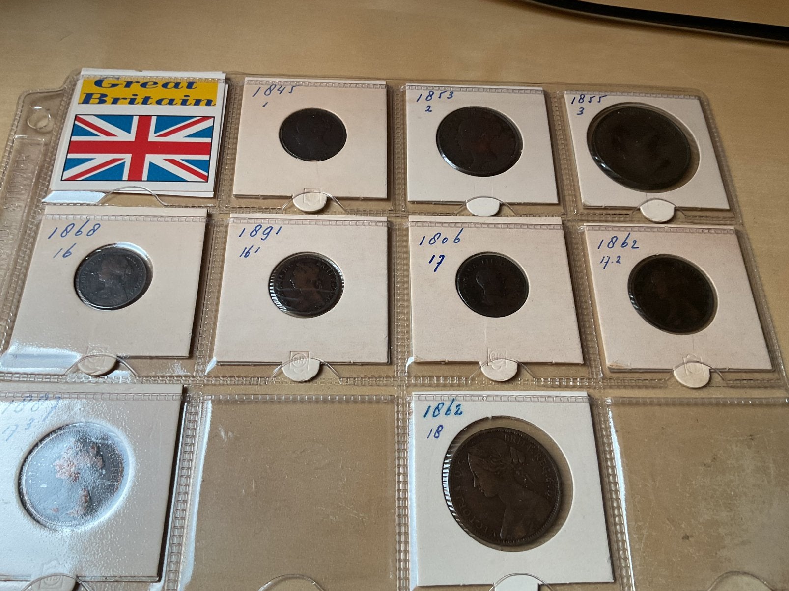 Verzameling munten Groot Brittannie met zilver, Postzegels en Munten, Munten en Bankbiljetten | Verzamelingen, Ophalen of Verzenden