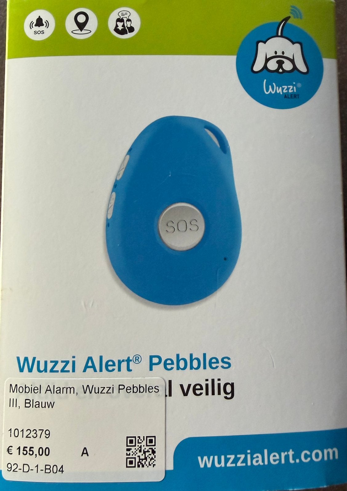 Wuzzi Alert Pebbles III Splinternieuw!!, Diversen, Ophalen of Verzenden, Nieuw