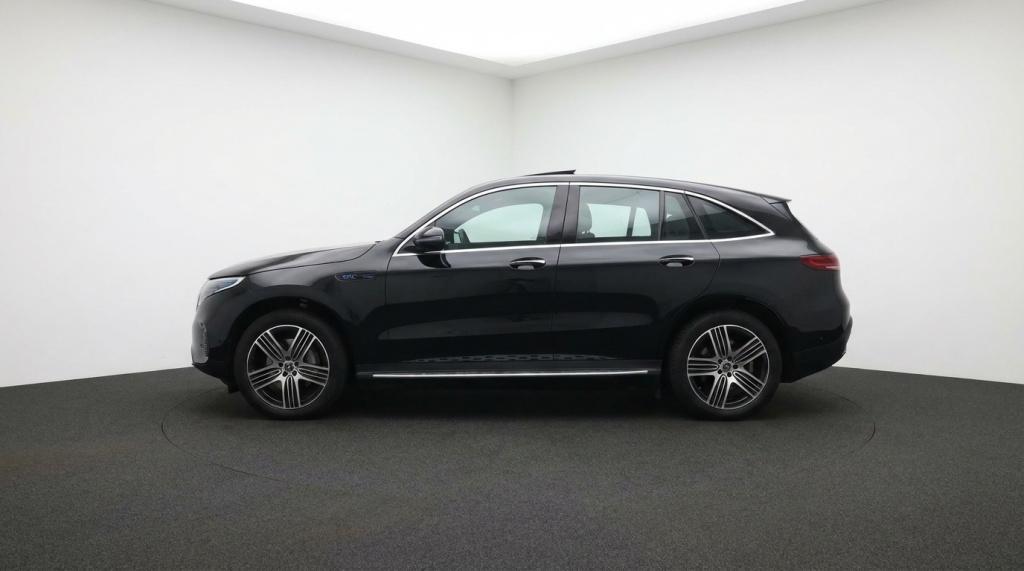 Mercedes-Benz EQC EQC 400 4Matic Schuifdak l Camera l Keyles, Auto's, Automaat, 0 cilinders, 80 kWh, Leder en Stof