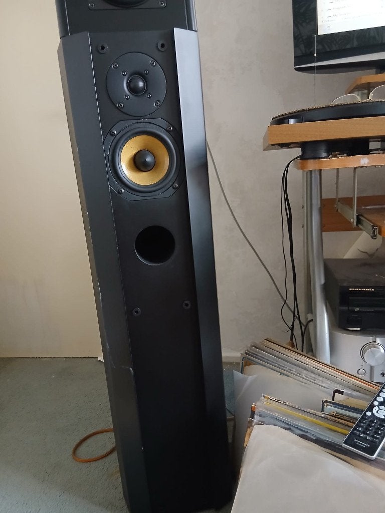 Luidsprekers/Boxen: JK Optima 6, Audio, Tv en Foto, Vloerstaande luidspreker, 120 tot 150 watt, Zo goed als nieuw, Ophalen