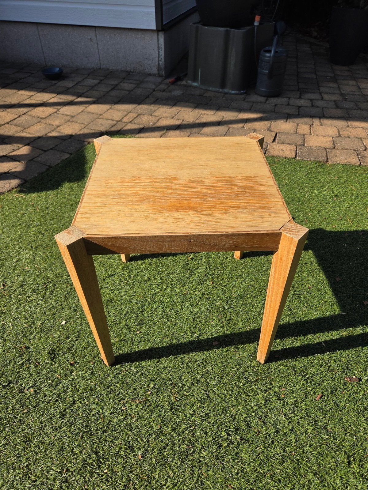 Houten bijzettafel, Ophalen, Minder dan 45 cm, Minder dan 55 cm, Gebruikt