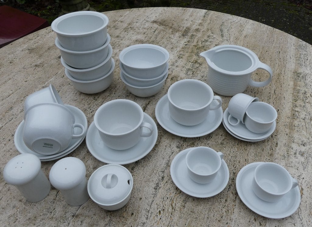 Wit Thomas Trend Servies, Ophalen of Verzenden, Zo goed als nieuw, Bord(en), Wedgwood