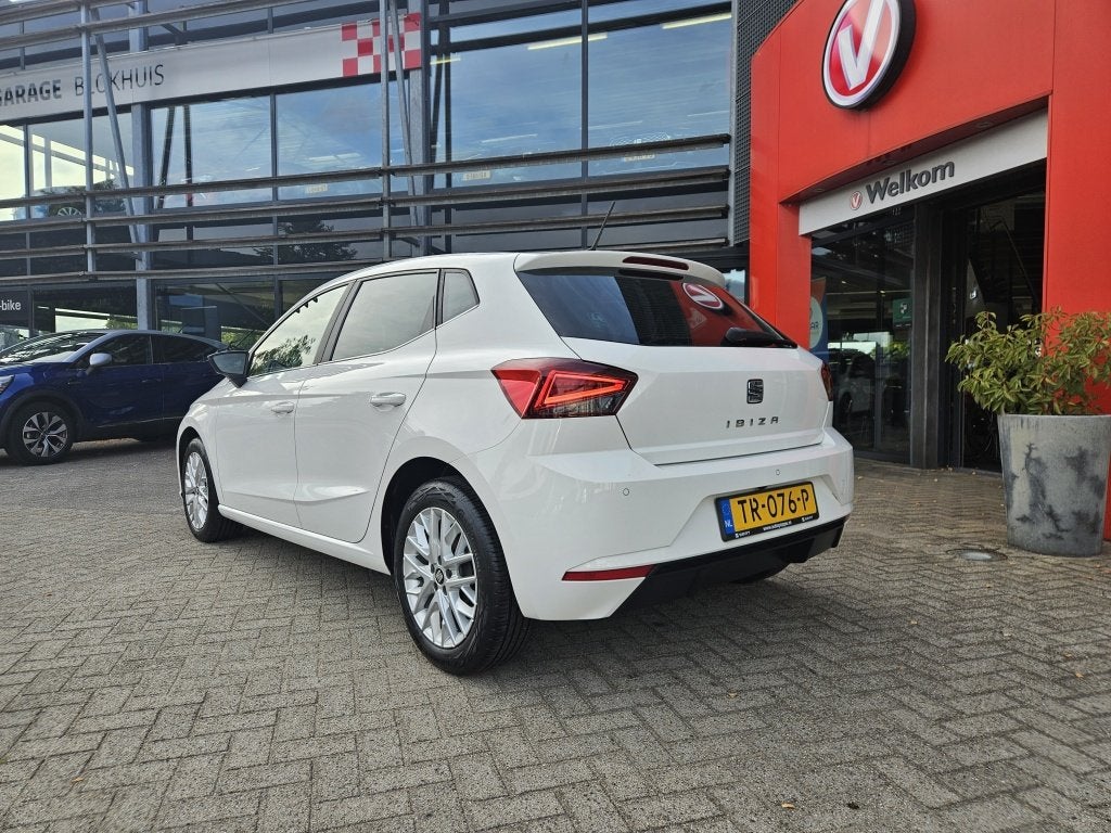 SEAT Ibiza 1.0 TSI St. BnsInt. (bj 2018), Auto's, Seat, Keurmerk '100% Onderhouden', 12 maanden, Stof, Origineel Nederlands
