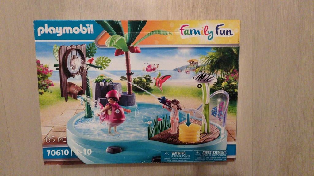 Playmobil Family Fun 70610 Waterpark, Ophalen of Verzenden, Zo goed als nieuw
