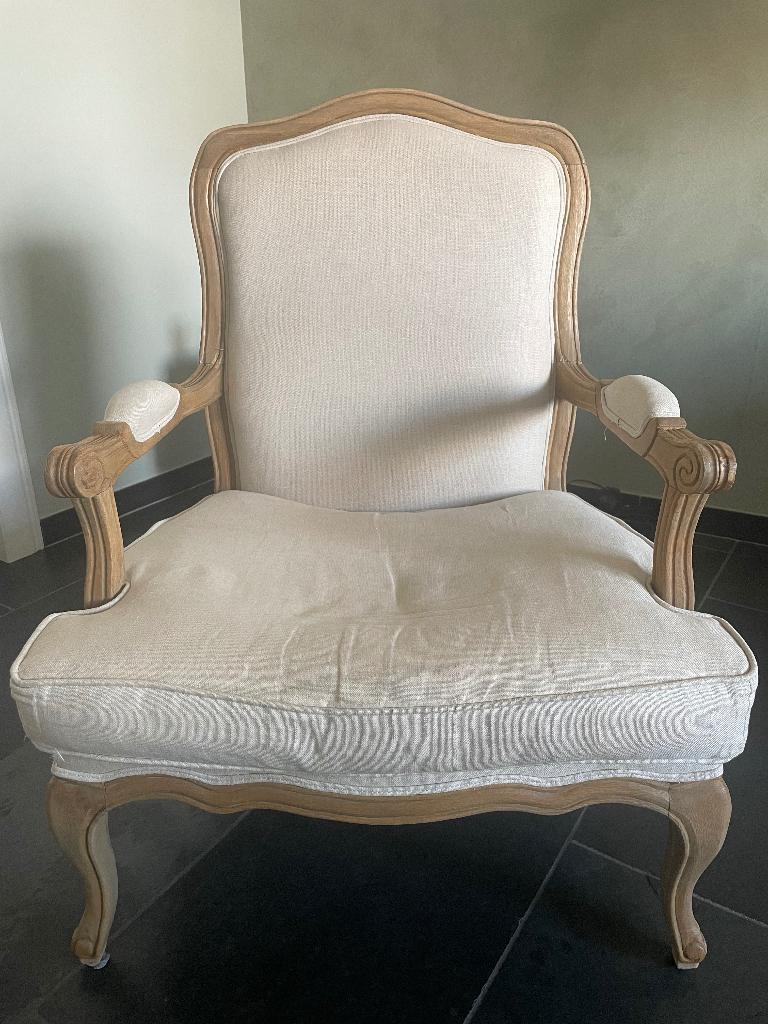 Fauteuil, Ophalen, Gebruikt, Minder dan 75 cm, Stof