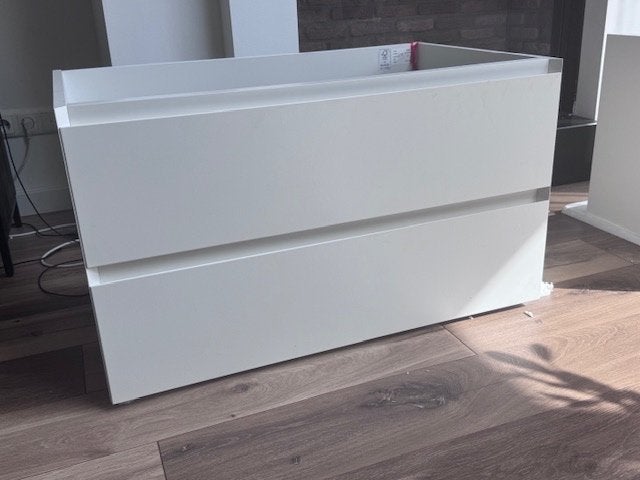 Wastafel onderkast Balmani, Ophalen, 50 tot 100 cm, Zo goed als nieuw, Minder dan 100 cm