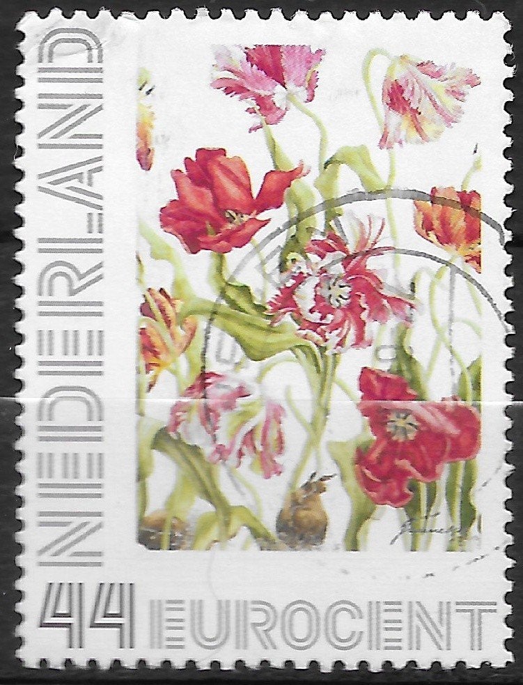 Persoonlijk, J. Brinkman Bloemenpracht (2) |522|, Postzegels en Munten, Ophalen of Verzenden, Na 1940, Gestempeld