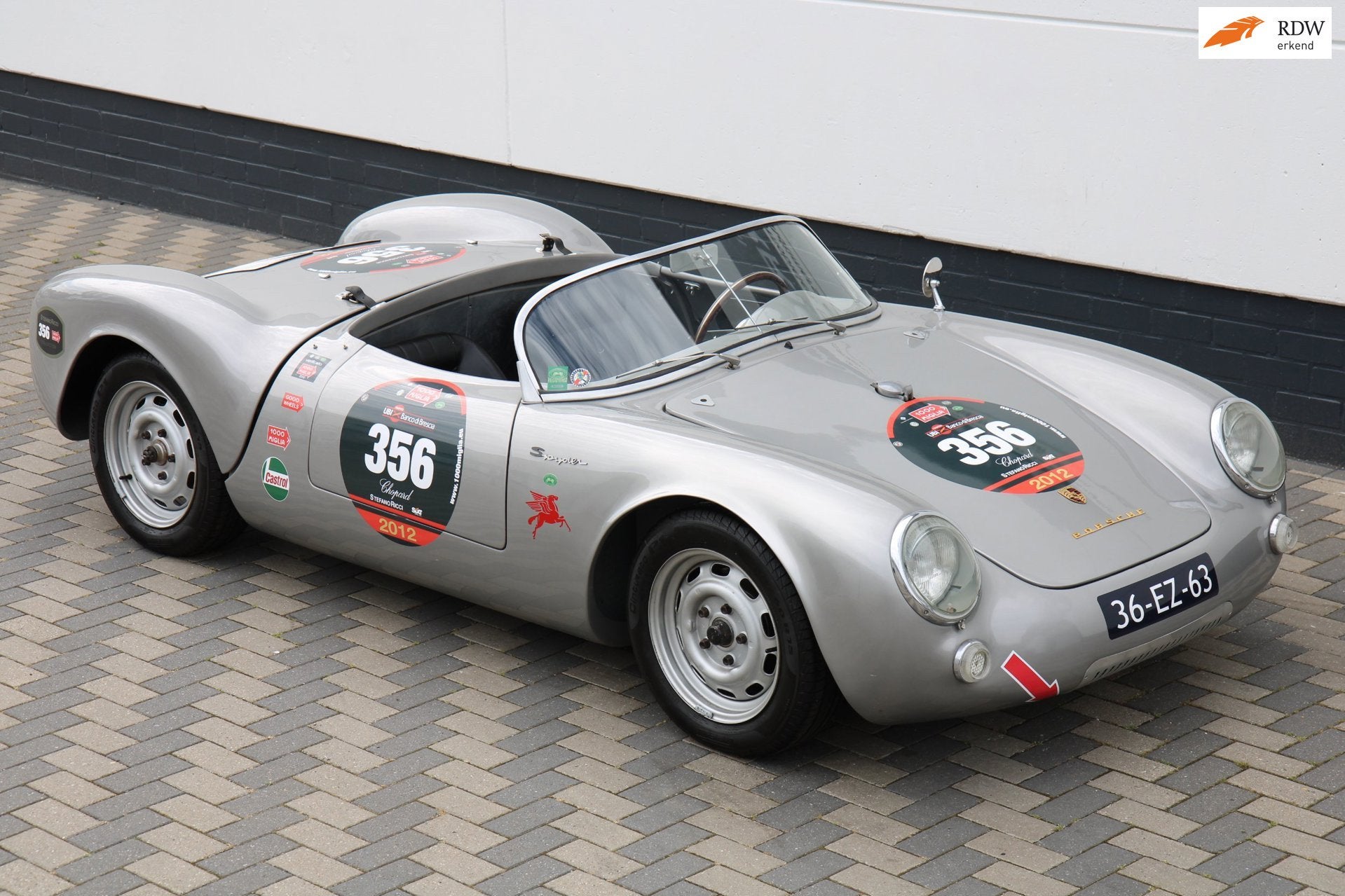 Volkswagen 550 Spyder (replica Porsche) met softtop uniek !, 600 kg, Gebruikt, 4 cilinders, Cabriolet