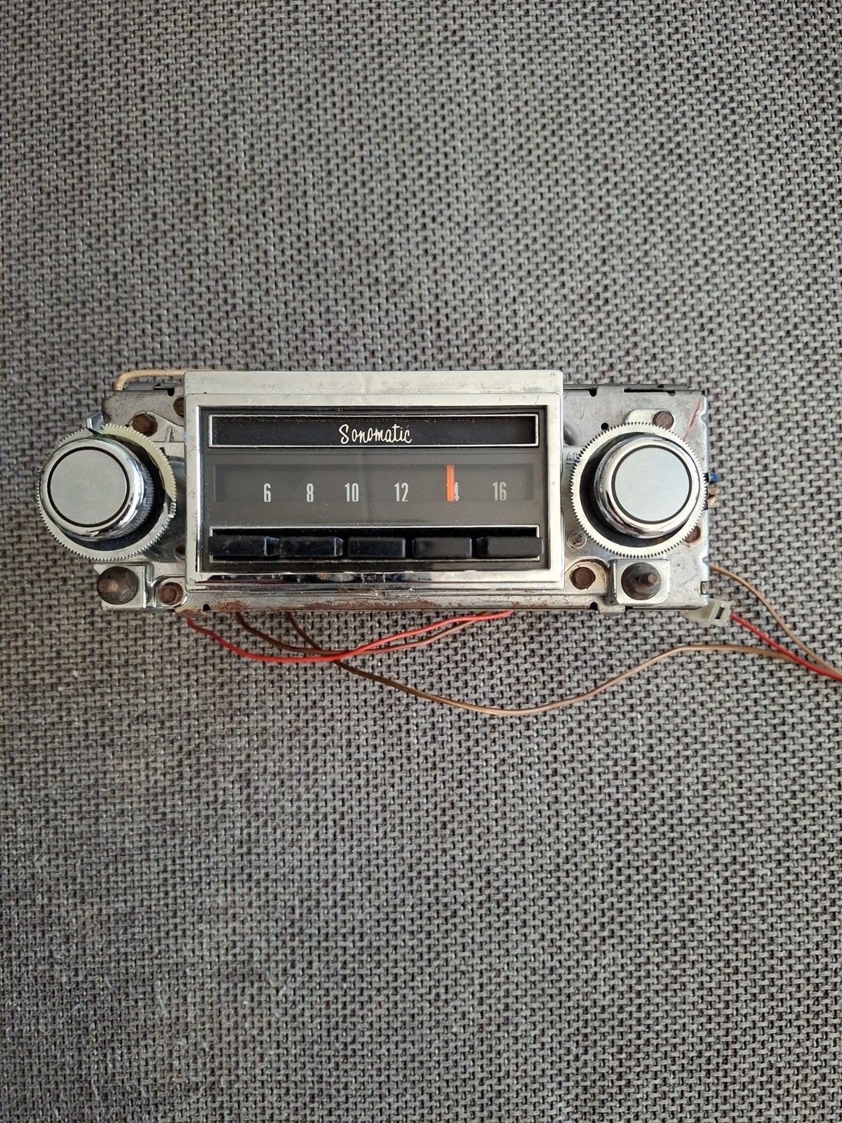 Sonomatic autoradio voor Buick - Verlichting/geluid werkt, Auto diversen, Ophalen of Verzenden
