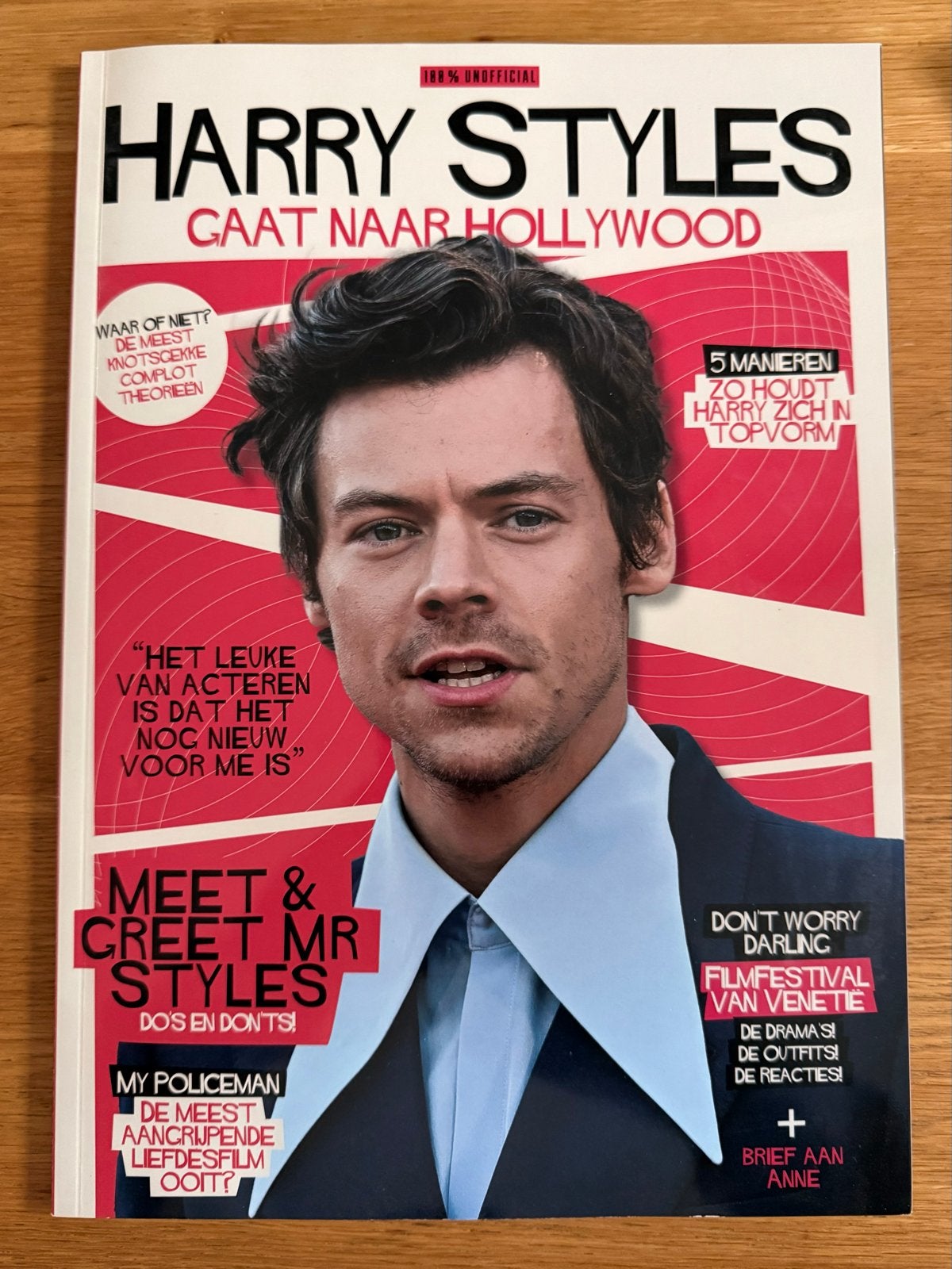 Harry Styles Magazine - Onmisbaar voor de echte fan!, Ophalen of Verzenden, Zo goed als nieuw, Muziek, Film of Tv