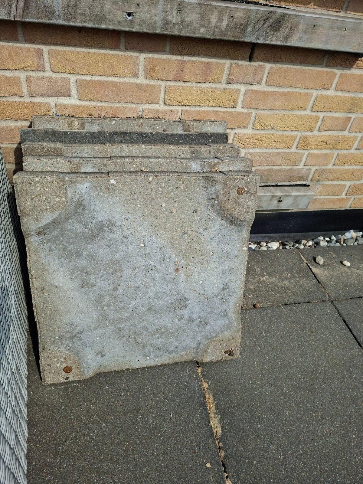 Gratis tegels 50x50 cm, Tuin en Terras, Ophalen of Verzenden, Gebruikt
