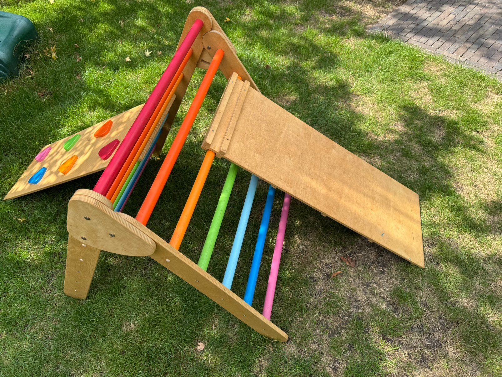 Klimrek met 2 planken., Kinderen en Baby's, Speelgoed | Buiten | Speeltoestellen, Ophalen, Gebruikt