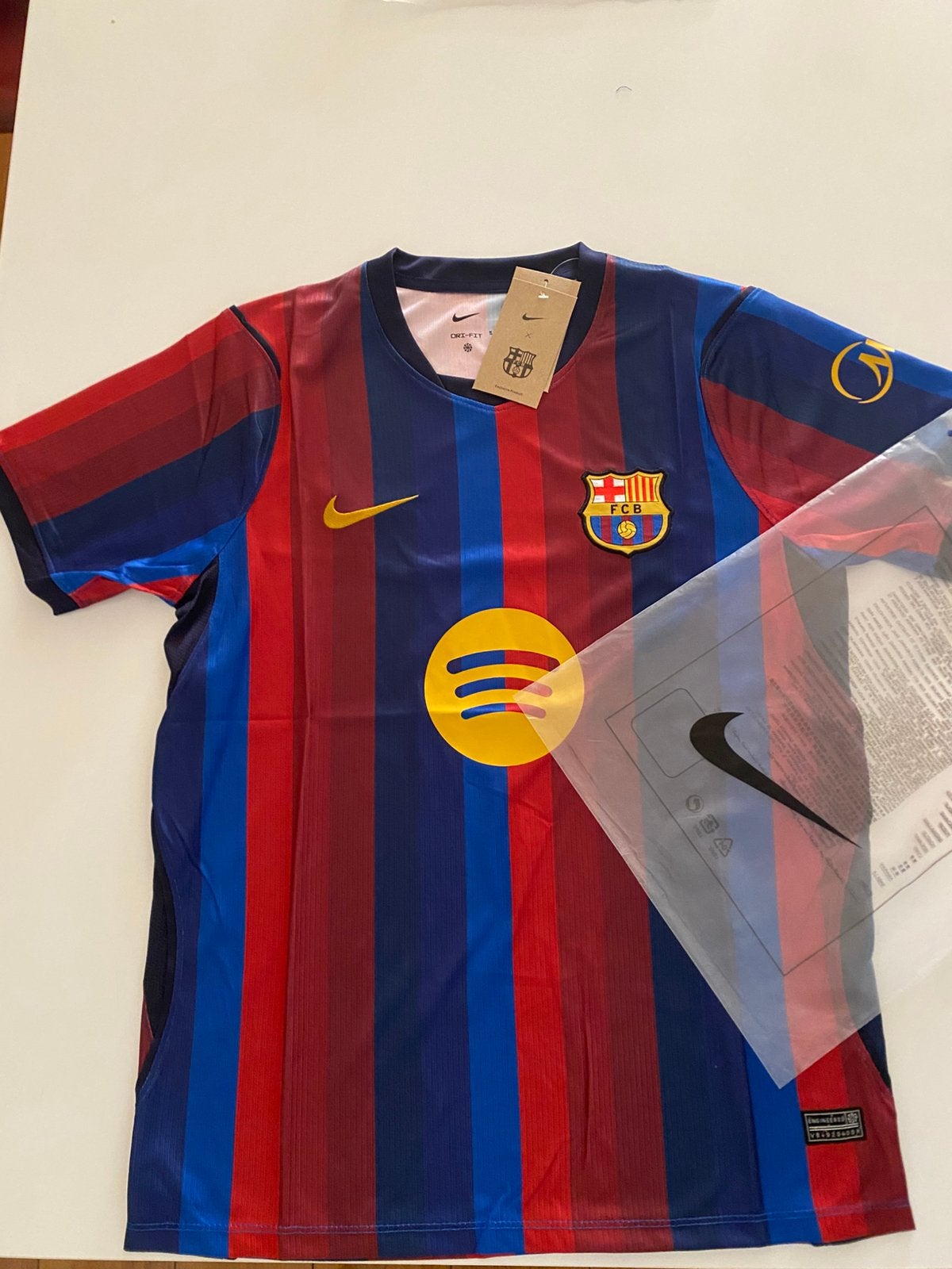 Barcalona 26/27 shirt size M, Verzenden, Zo goed als nieuw, Shirt