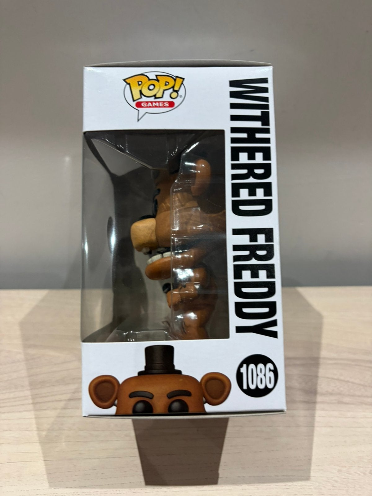 Withered Freddy 1086 Funko Pop! Five Nights at Freddy’s FNAF, Funko Europe, Ophalen of Verzenden, Zo goed als nieuw, 4th floor, 1 Queen Caroline St, London W6 9YN, Verenigd Koninkrijk