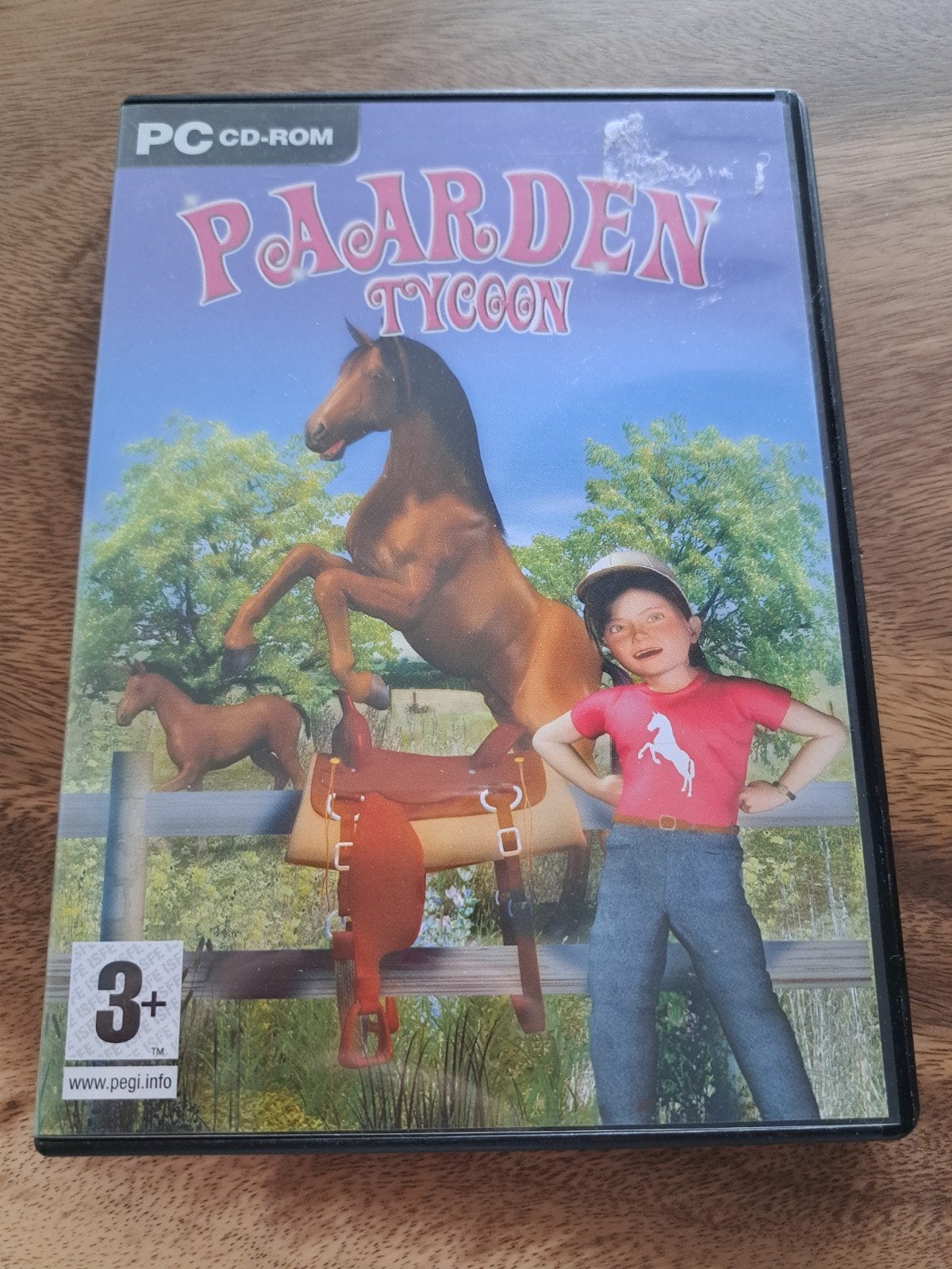 PC game Paarden Tycoon computerspel cd-rom, Spelcomputers en Games, Games | Pc, Gebruikt, Overige genres, 1 speler, Ophalen of Verzenden