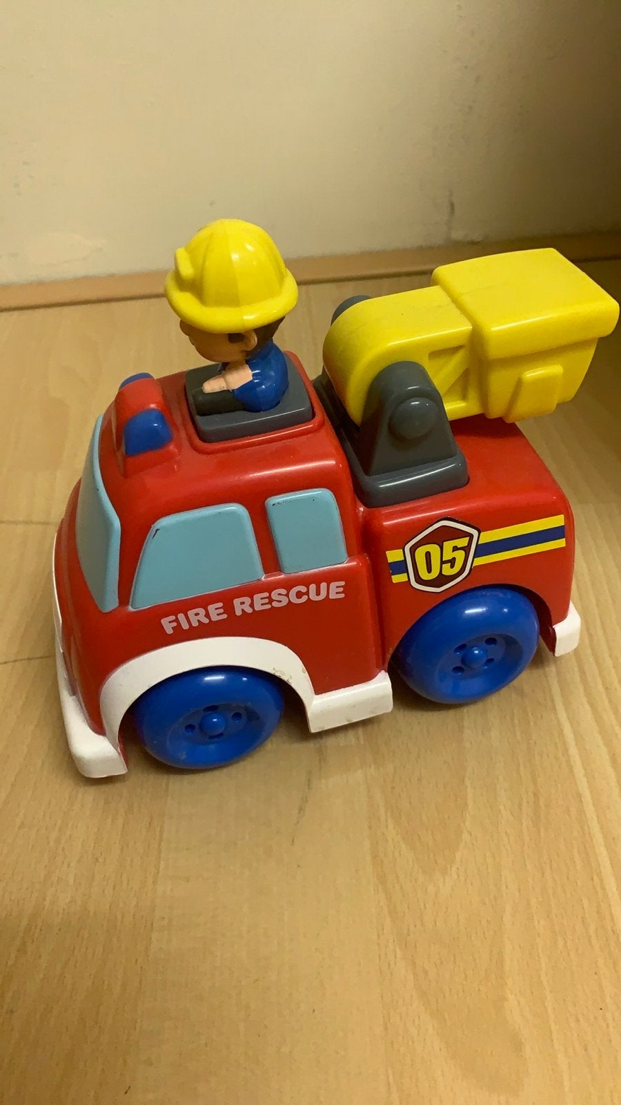Brandweerauto Speelgoed met Brandweerman, Ophalen of Verzenden, Gebruikt