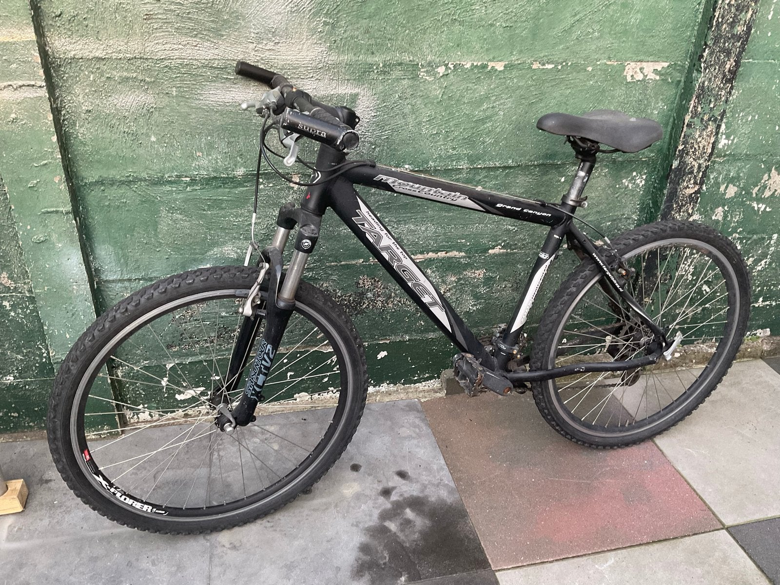 Target Mountainbike - Grand Canyon - Zwart/Zilver, Fietsen en Brommers, Fietsen | Mountainbikes en ATB, Overige merken, Gebruikt