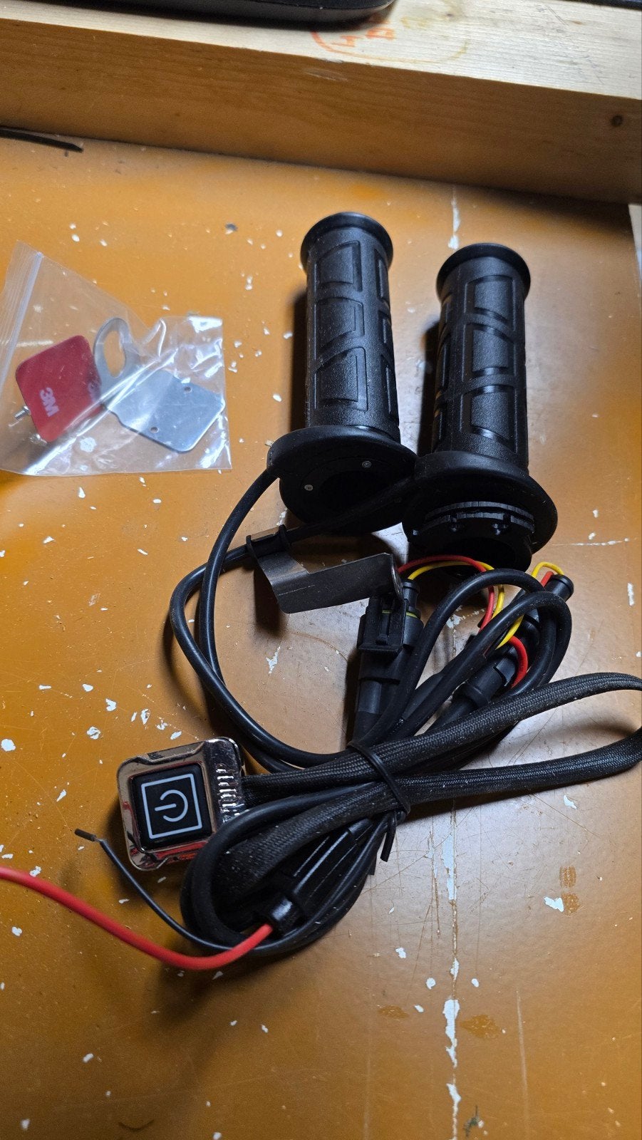 Verwarmde handvatten voor motor/scooter (22mm), Ophalen of Verzenden, Nieuw