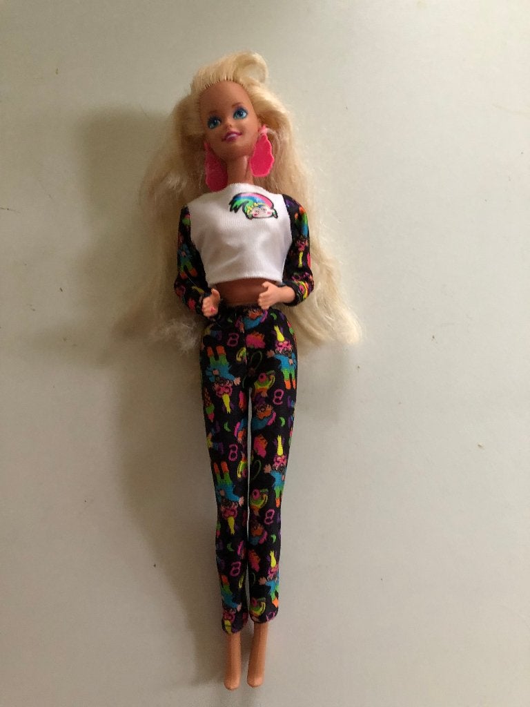 troll barbie  1992, Verzenden, Zo goed als nieuw, Pop