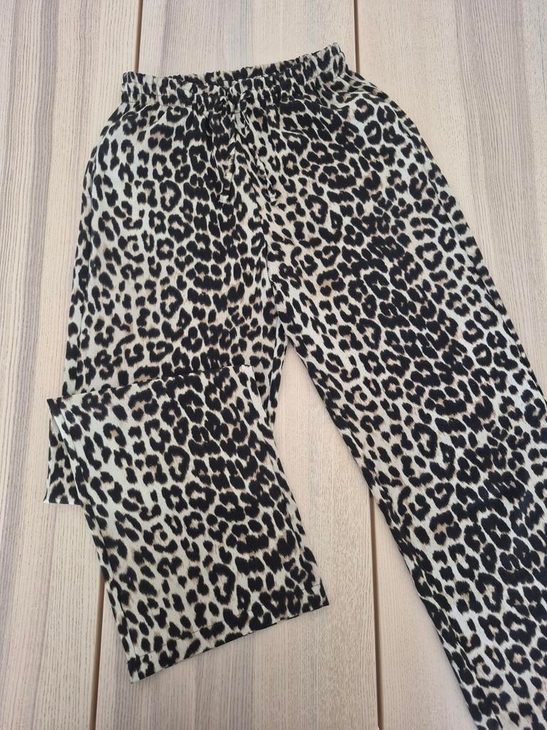 Panter zomerbroek Shoeby 158/164, Kleding | Dames, Ophalen of Verzenden, Zo goed als nieuw, Maat 34 (XS) of kleiner, Lang