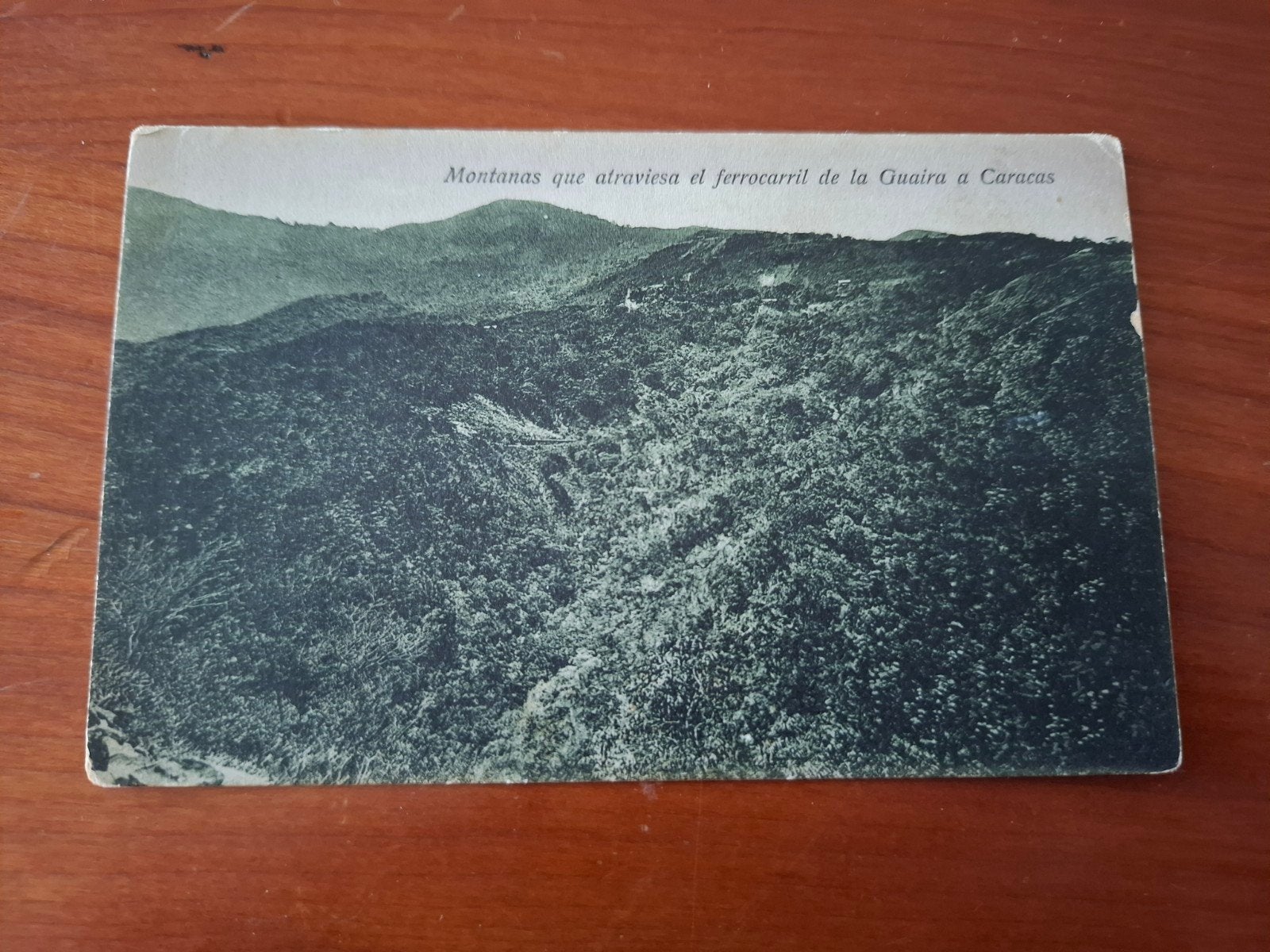 Ansichtkaart Venezuela: Spoorweg La Guaira naar Caracas, Ophalen of Verzenden, Voor 1920, Ongelopen, Buiten Europa