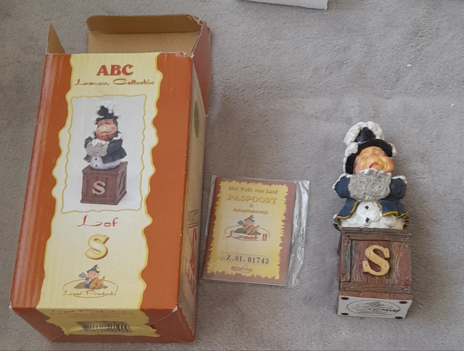 Laaf efteling letter, Ophalen of Verzenden, Nieuw, Beeldje of Poppetje