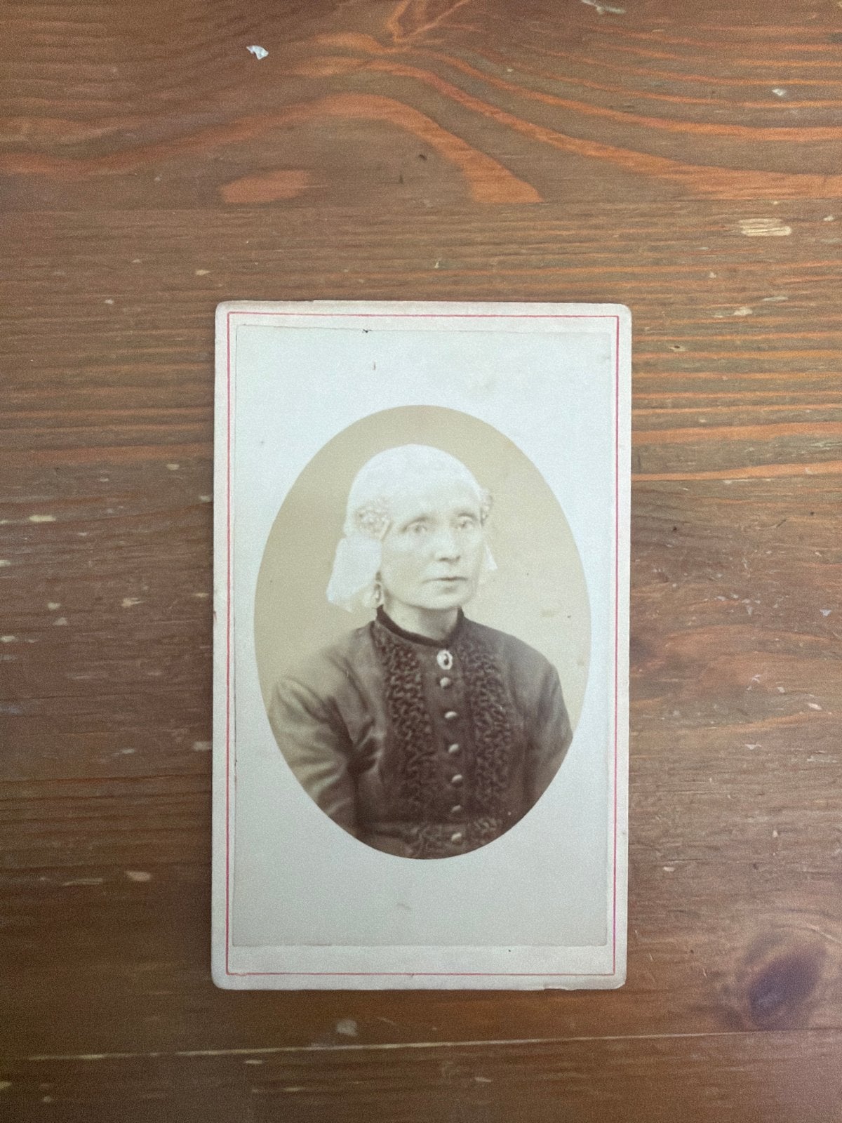 Antieke Friese Klederdracht Foto - Sneek, Harlingen 1900, Verzamelen, Foto's en Prenten, Gebruikt, Foto, Klederdracht, Ophalen of Verzenden