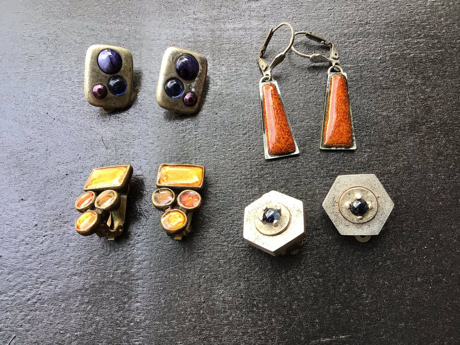 Diverse vintage oorbellen, zeer mooi, Overige merken, Overige materialen, Ophalen of Verzenden, Zo goed als nieuw