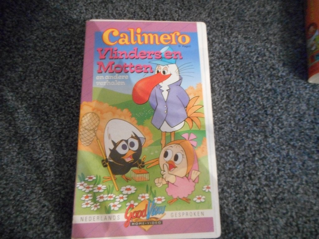 CALIMERO 'De Speurneus" Leuke Classic Cartoon Op VIDEO!, Verzenden, Alle leeftijden, Zo goed als nieuw, Kinderprogramma of -film