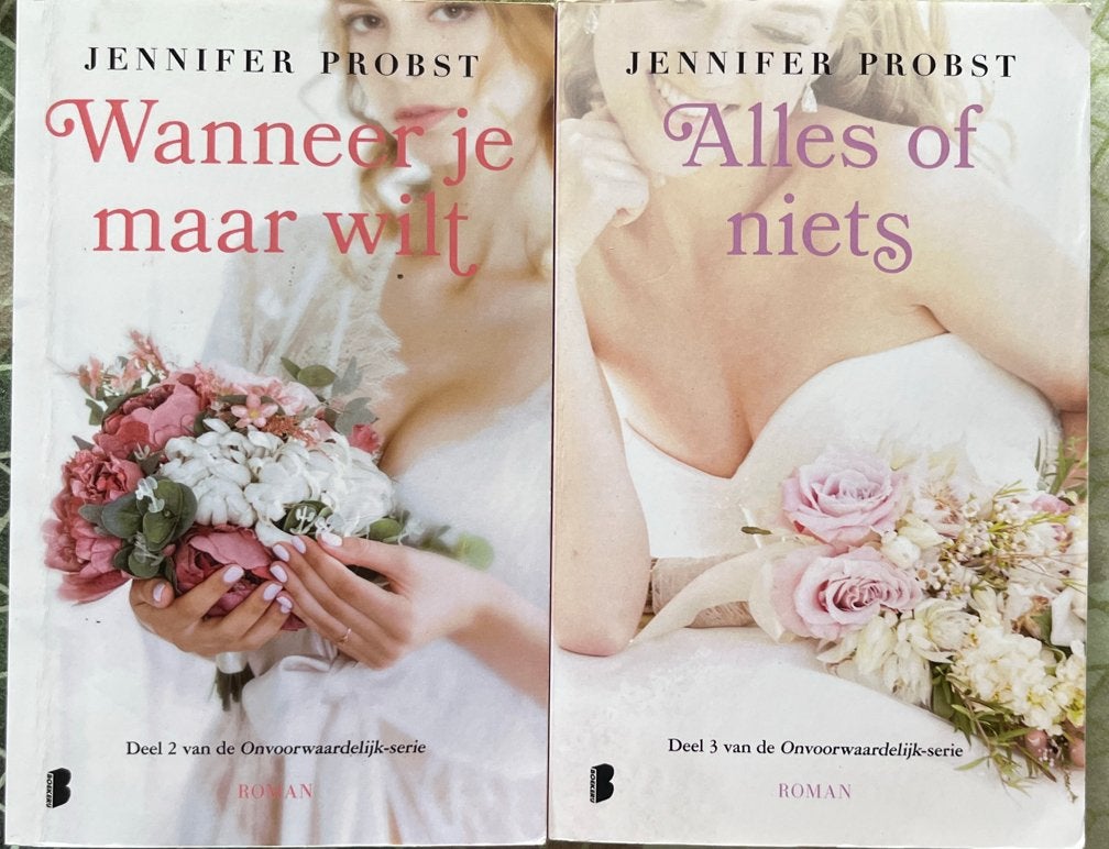 Jennifer Probst: Wanneer je maar wilt & Alles of niets, Ophalen of Verzenden, Zo goed als nieuw, Nederland