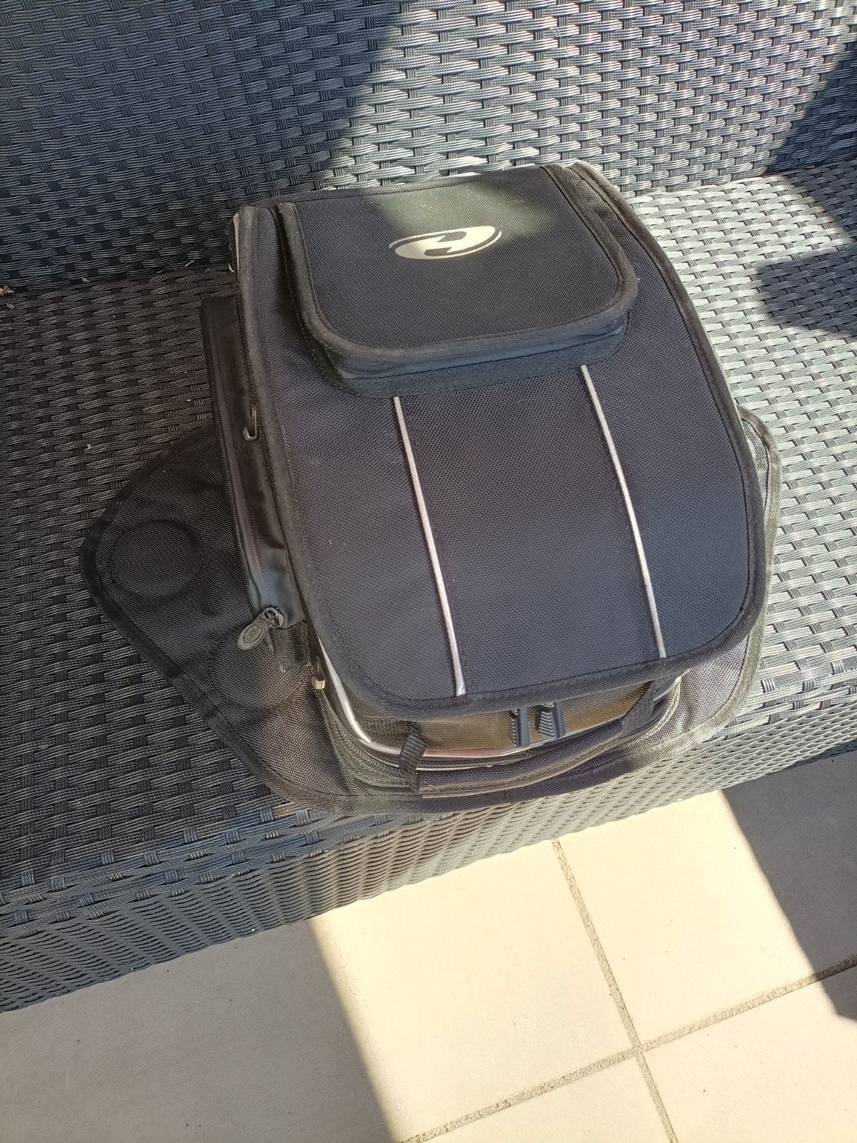Motor tanktas reistas met magneten, Motoren, Ophalen of Verzenden, Zo goed als nieuw