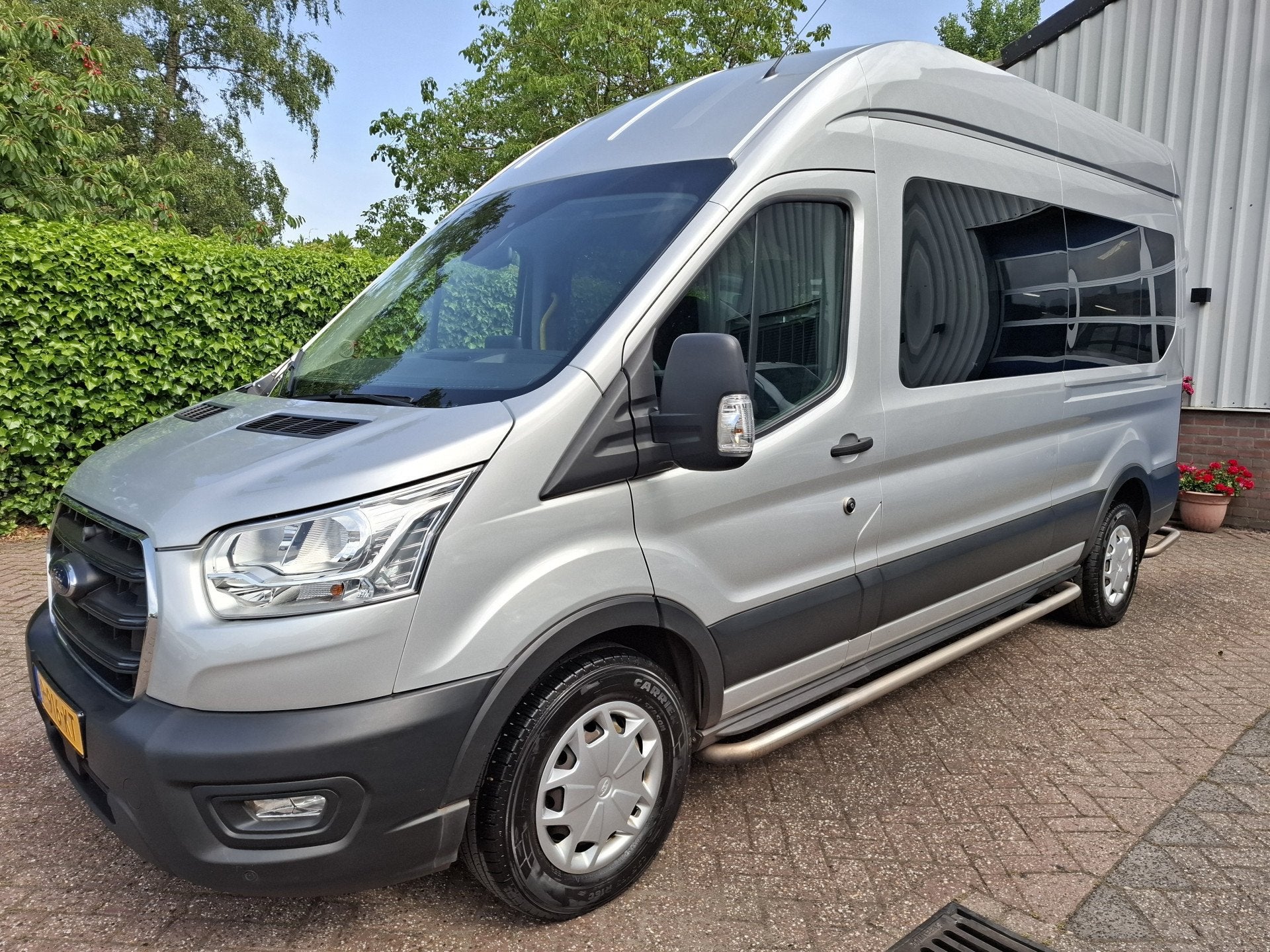 Ford Transit Kombi 350 2.0 TDCI L3H3 19995.- INCL BTW 9-PERS, Auto's, Stof, Euro 6, Bedrijf, Diesel