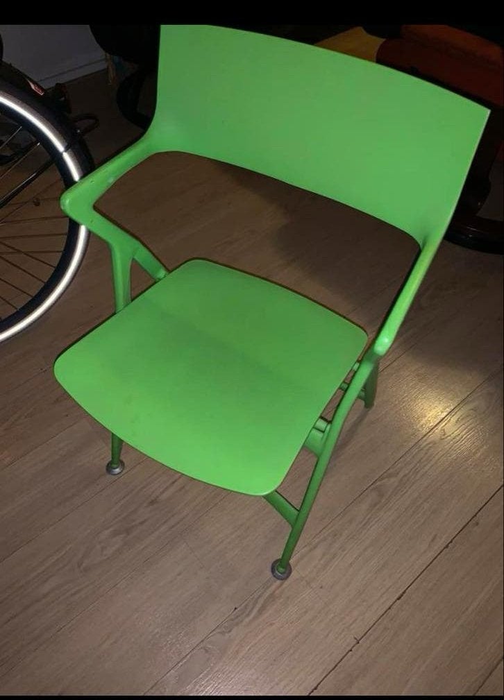 Kartell Dolly stoel van Antonio Citterio - Groen, Kunststof, Gebruikt, Overige kleuren, Ophalen of Verzenden