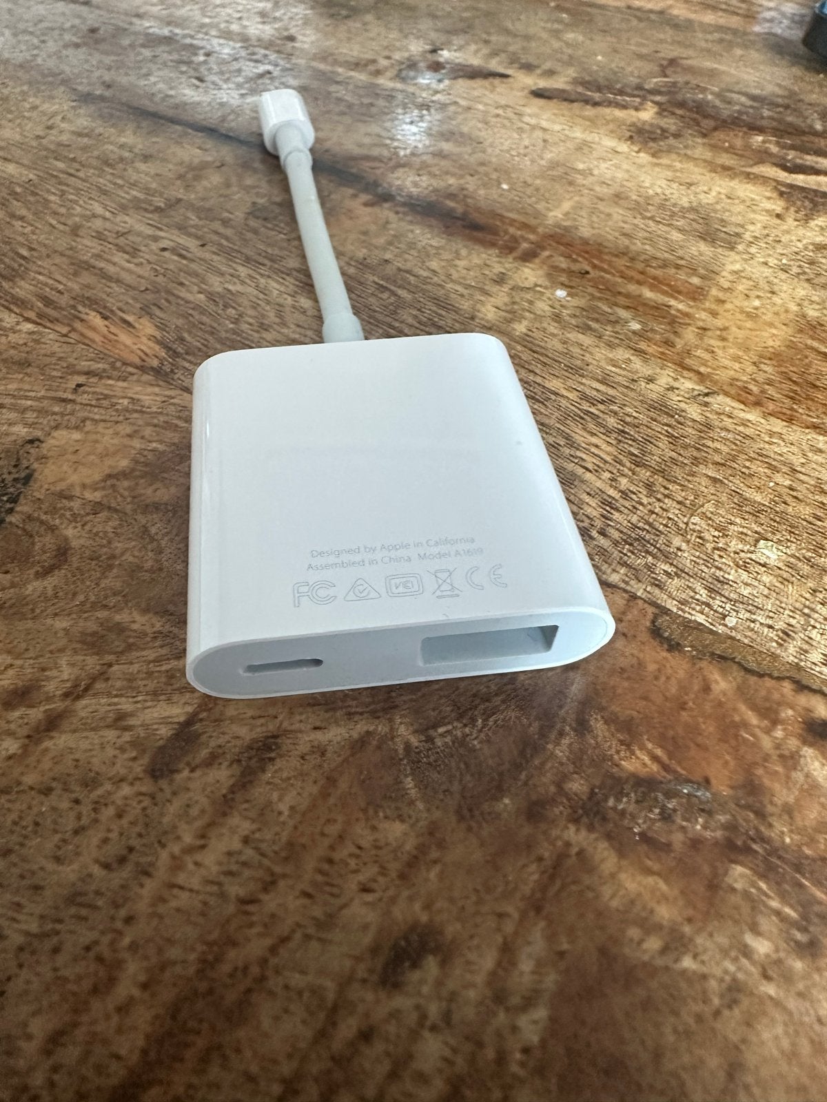 Apple Lightning naar Digitale AV-adapter (Model A1438), Ophalen of Verzenden, Zo goed als nieuw