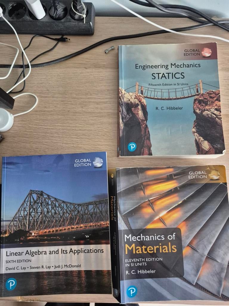 Werktuigbouwkunde bachelor jaar 1 boeken TU Delft, Ophalen of Verzenden, Zo goed als nieuw