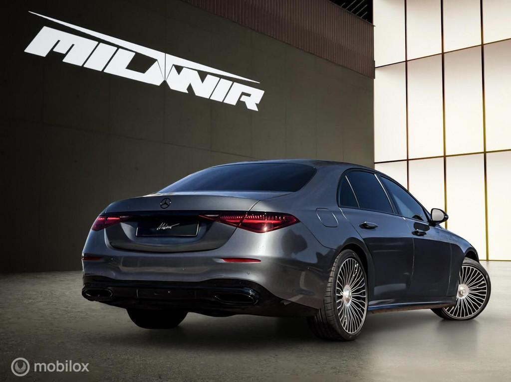 Mercedes S-klasse 400d 4MATIC Lang AMG Line|Pano|Massage|VOL, Auto's, Mercedes-Benz, Automaat, 15 km/l, Gebruikt, 2925 cc