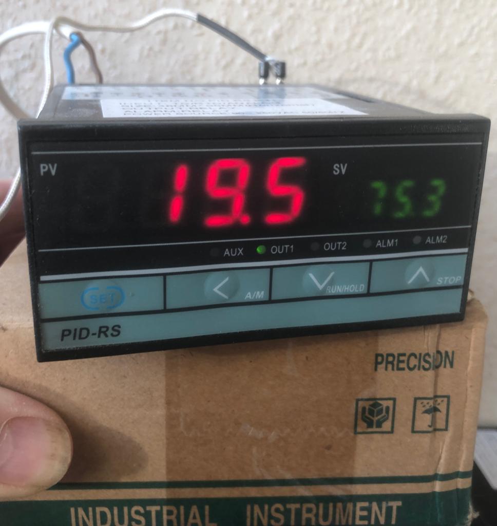 PID temperatuur controller 48x96mm, Doe-het-zelf en Verbouw, Meetapparatuur, Ophalen of Verzenden, Nieuw, Temperatuur