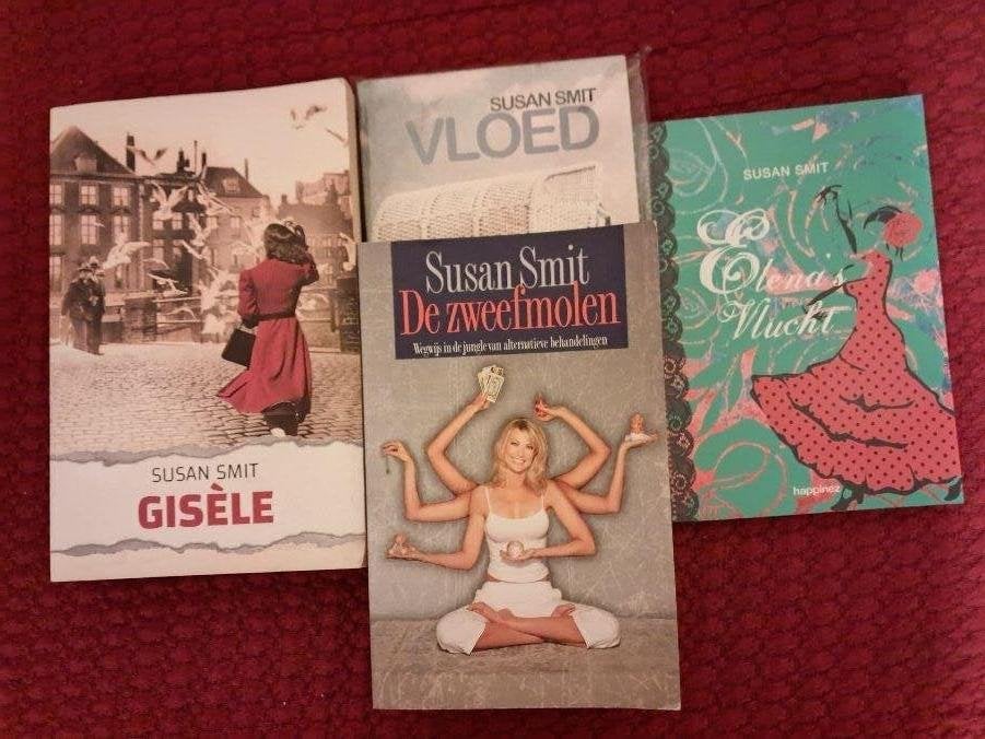 4x Susan Smit: Gisele, Vloed,elena's vlucht, zweefmolen, Ophalen of Verzenden, Nieuw