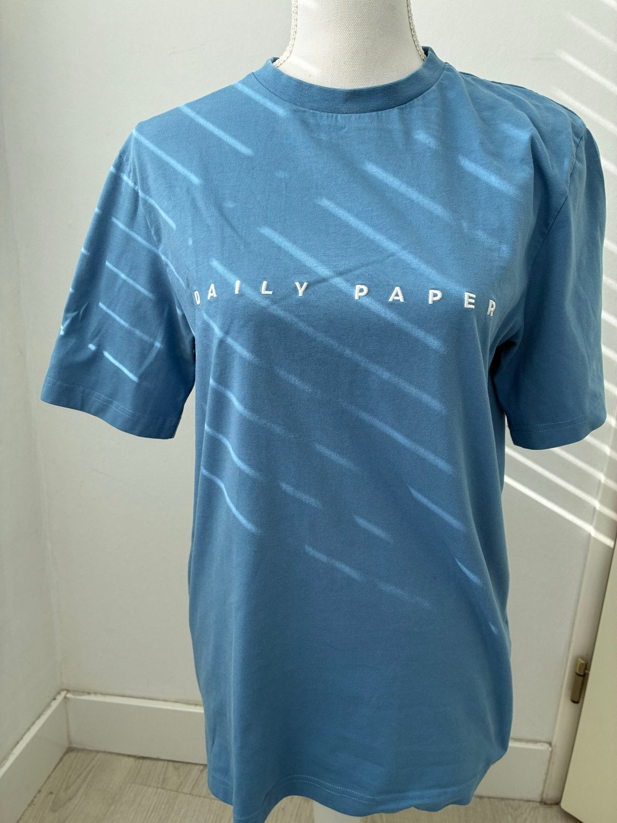 Daily Paper T-shirt blauw - Maat S, Verzenden, Blauw
