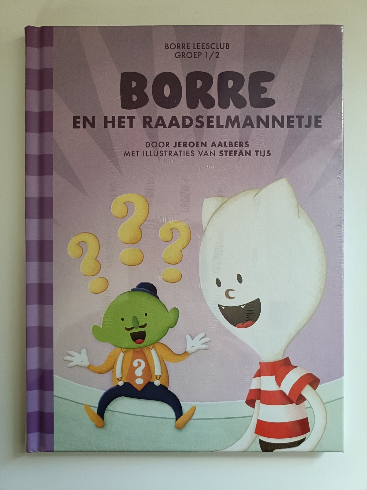Borre en het Raadselmannetje - Jeroen Aalbers (nieuw), Ophalen, Nieuw, Jeroen Aalbers, Fictie algemeen