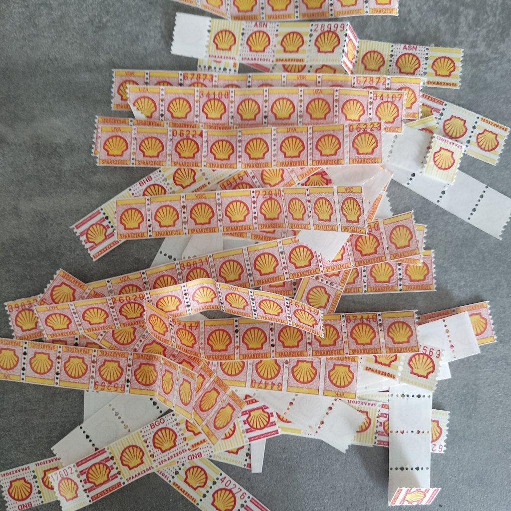 Shell spaarzegels, Verzamelen, Overige Verzamelen, Ophalen of Verzenden, Nieuw