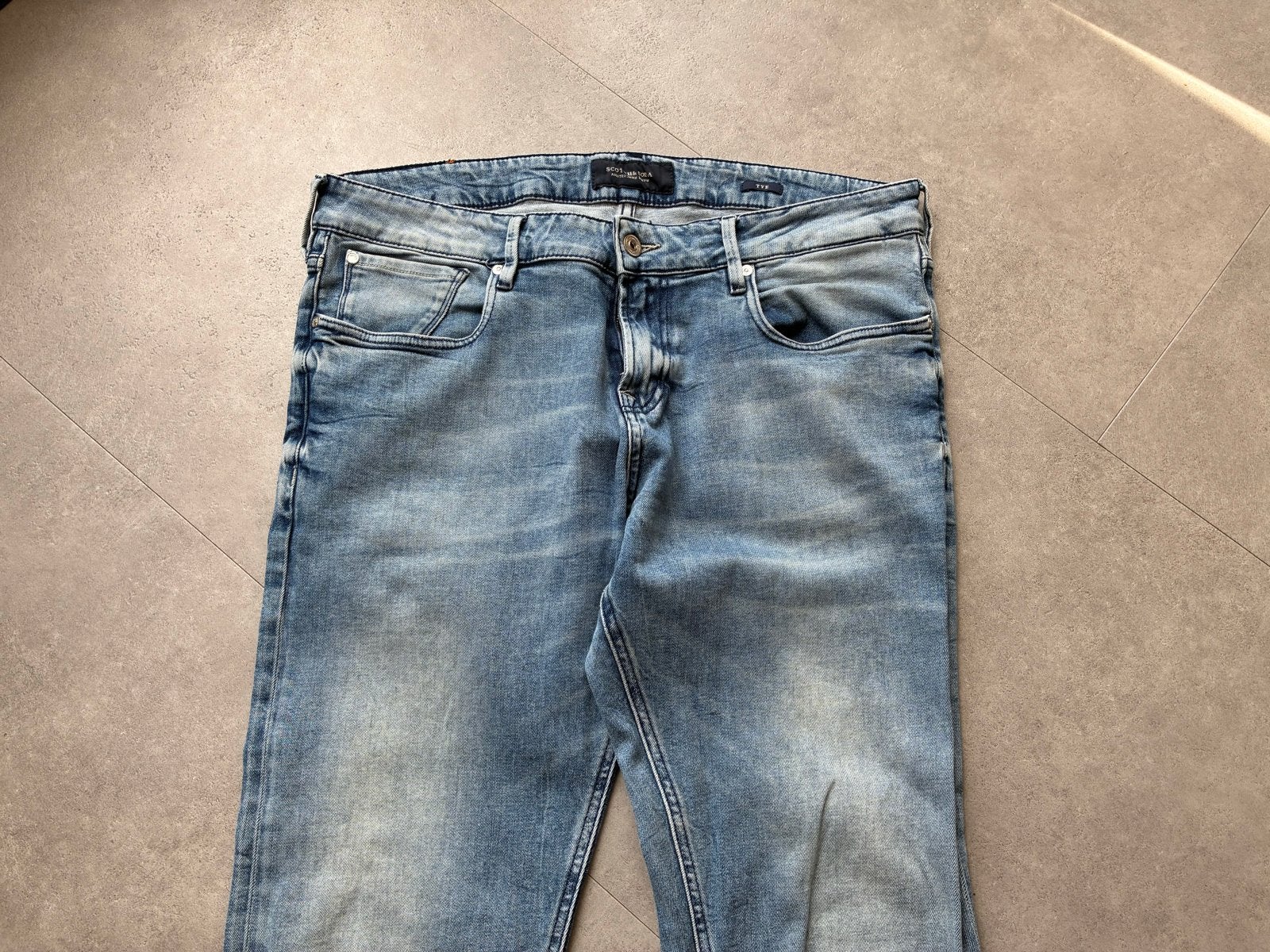 Scotch & Soda Tye slim fit jeans W34 L34, Kleding | Heren, Ophalen of Verzenden, Gedragen, Blauw, W33 - W34 (confectie 48/50)