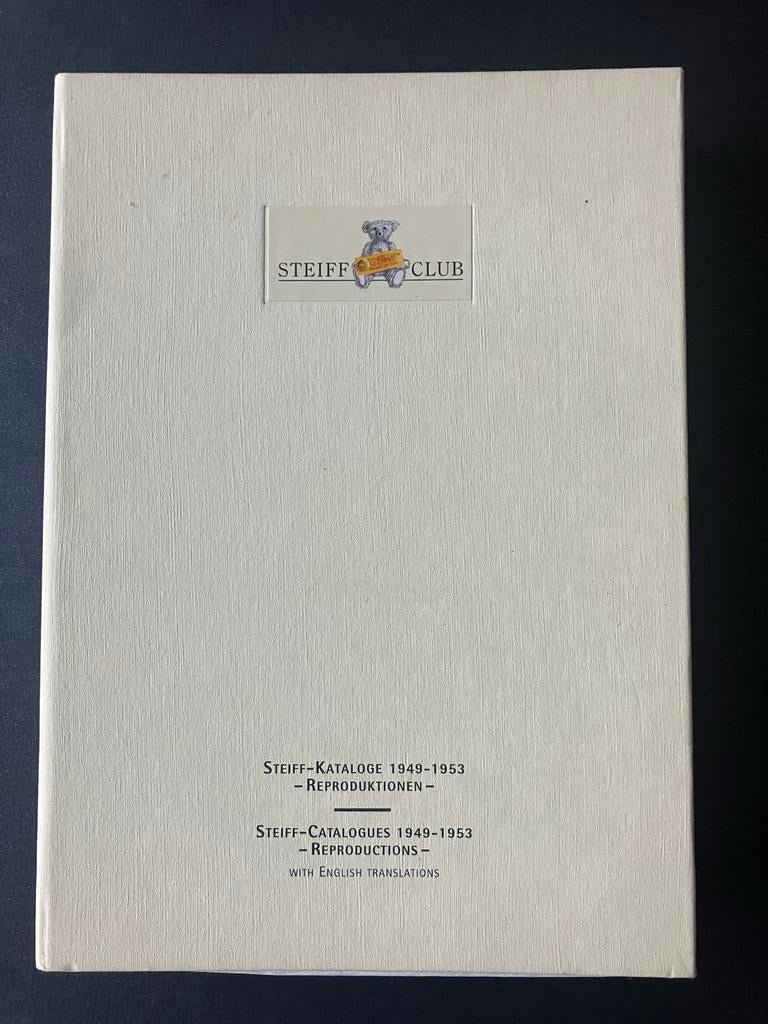 Steiff Club Catalogus Reproducties 1949-1953, Ophalen of Verzenden, Zo goed als nieuw, Catalogus