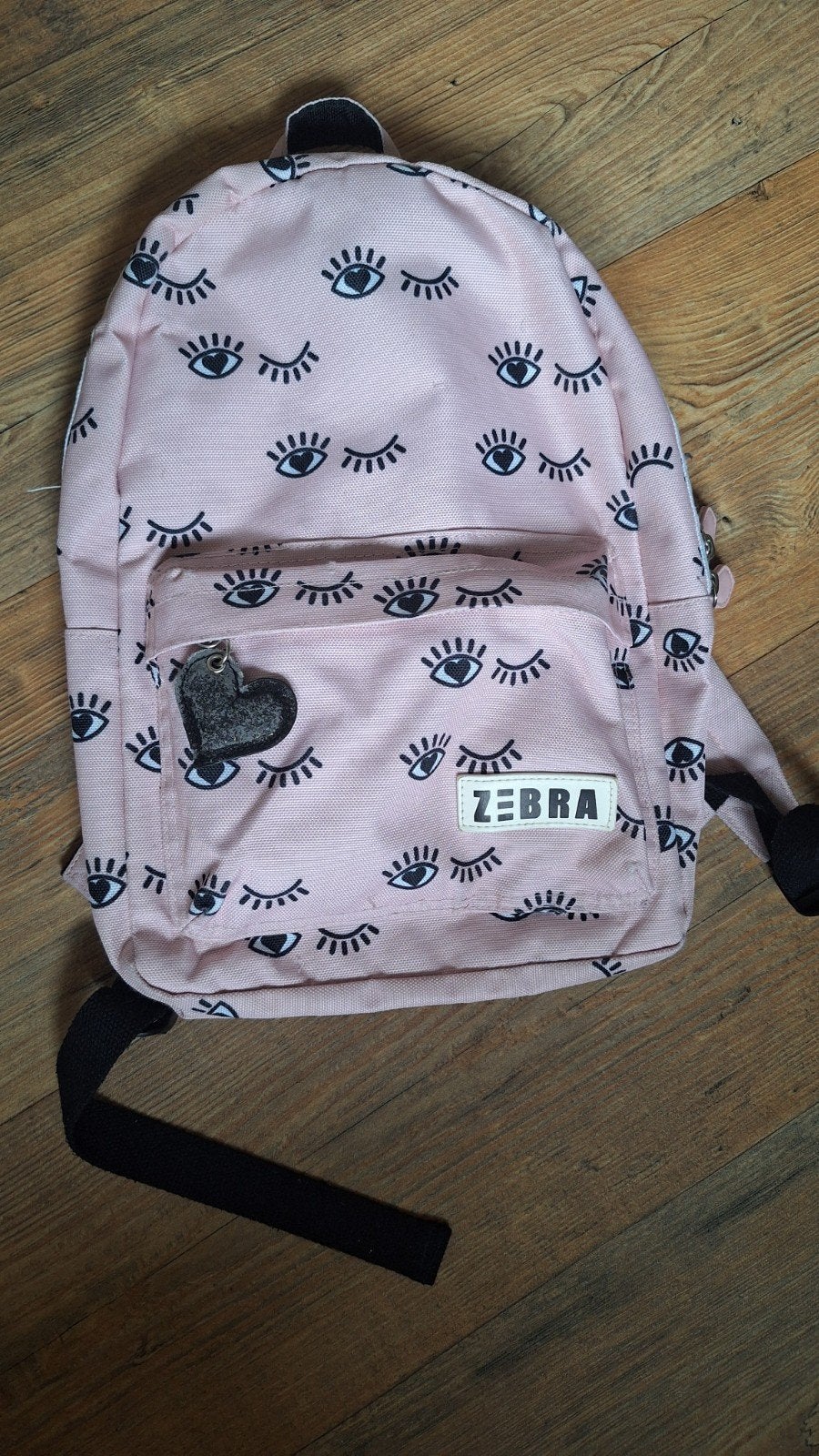 Zebra rugtas schooltas roze maat M, Ophalen of Verzenden, Overige merken, 30 tot 45 cm