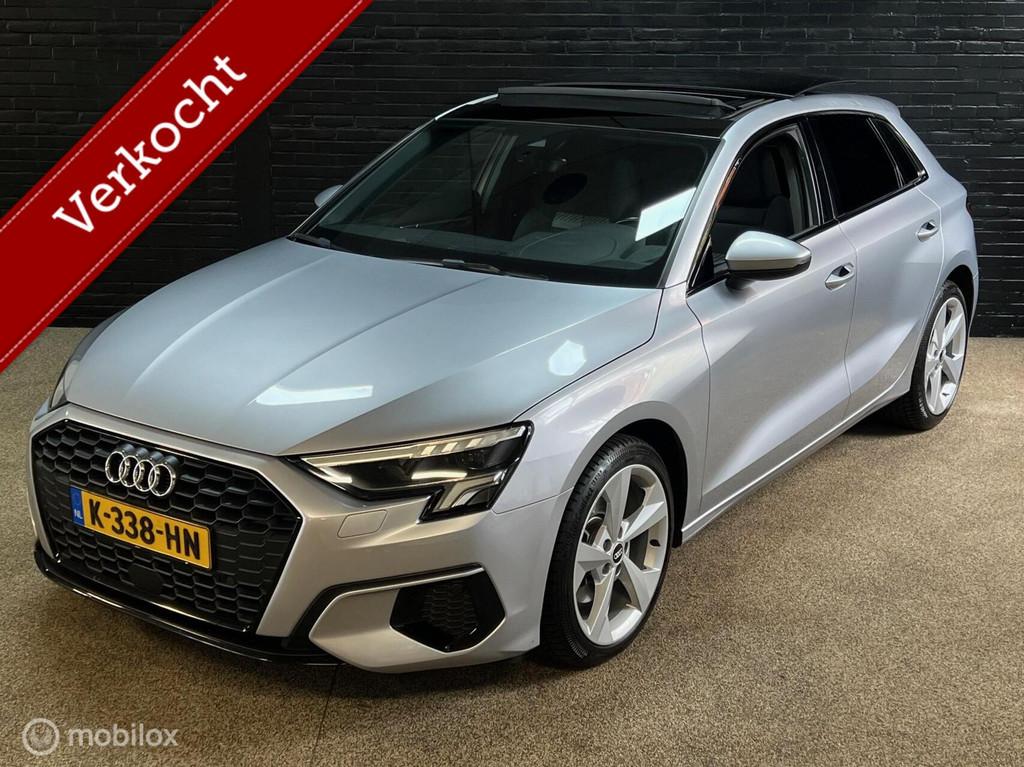 Audi A3 Sportback 30 TFSI Pro Line PANO CRUISE AUTOMAAT, Automatische klimaatregeling, Gebruikt, Euro 6, Origineel Nederlands